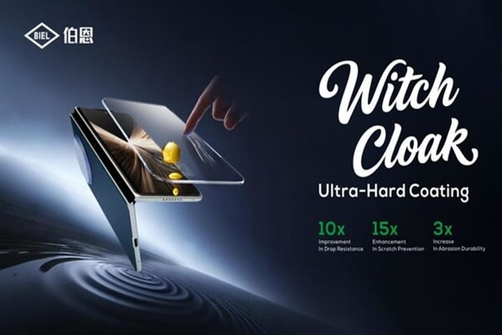 Apple Supplier BIEL Crystal Unveils “Witch Cloak” Ultra-Hard Coating Smartphone Glass Cover